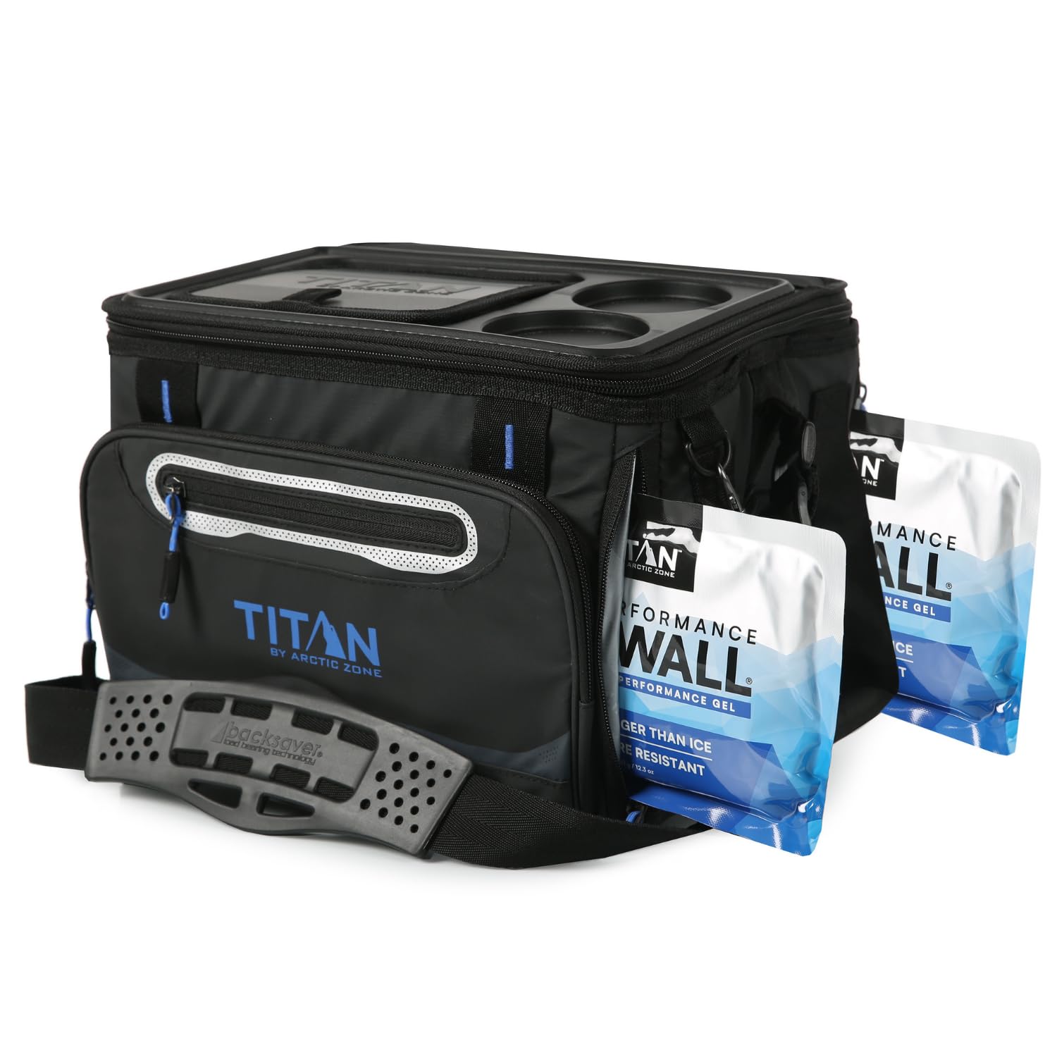 Amazon.com: Titan 18 Can Collapsible Tabletop Cooler, Ice Walls